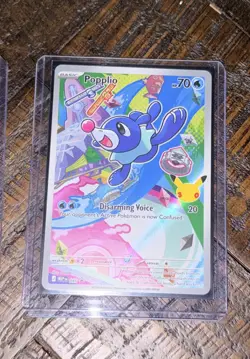 Pokemon TCG Popplio #45 Promo Holo 2026 Mega Evolution - Image 1