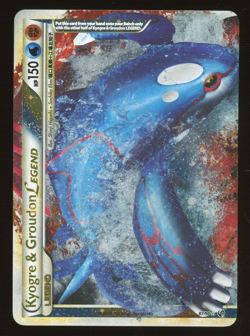 2010 Pokemon HG SS Kyogre & Groudon Legend 87/90 (Top) - Undaunted - Image 1