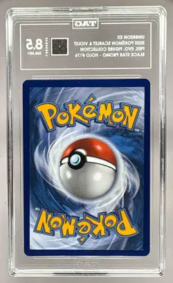 Umbreon ex 2025 Pokemon SV Prismatic Evolutions Promo #176 TAG 8.5 - Image 2