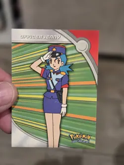 Topps Pokemon Tv Animation Series Heroes And Villains Officer Jenny Hv17 NM - Image 1