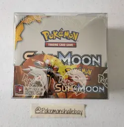 Pokemon TCG Sun & Moon Base Set Booster Box *BRAND NEW/FACTORY SEALED, W/ CASE* - Image 1