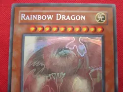 Yugioh Rainbow Dragon TAEV-EN006 1st Edition Ghost Rare LP - Image 2