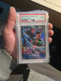 Mr. 3 (Galdino) 2025 One Piece Premium Booster Vol. 2 PRB02-009 Alt Art PSA 10 - Image 1