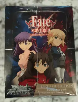 Weiss Schwarz Fate Stay Night Sealed Booster Box English unlimited blade works - Image 5