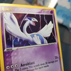 Pokemon Lugia EX Card Unseen Forces 29/115 Stamped Reverse Holo Rare (CREASE) - Image 3