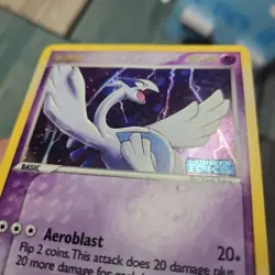 Pokemon Lugia EX Card Unseen Forces 29/115 Stamped Reverse Holo Rare (CREASE) - Image 4