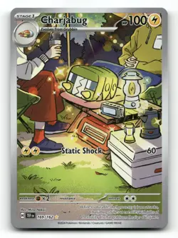 Charjabug 169/162 - Temporal Forces - Pokemon Card NM/M - Image 1