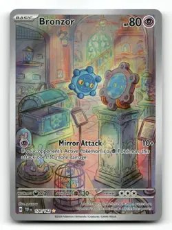 Bronzor 170/162 - Temporal Forces - Pokemon Card NM/M - Image 1