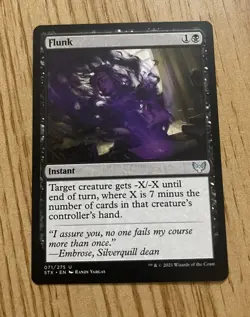 Flunk - NM - MTG Strixhaven - Magic the Gathering - Image 1