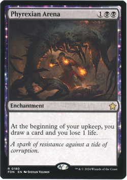 Phyrexian Arena - 0180 - Foundations - Magic the Gathering (MTG) - Image 1