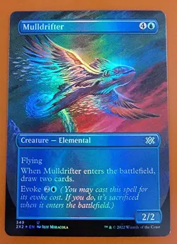 1x Mulldrifter | FOIL Borderless | Double Masters 2022 | MTG Magic Cards - Image 1