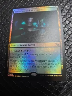MTG Underground Mortuary - Foil, NM-Mint, English Murders at Karlov Manor - Image 1