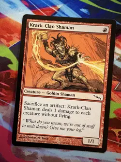 Krark-Clan Shaman C Mirrodin 98 - Magic the Gathering TCG - Image 1