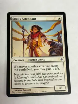 1x Soul's Attendant - Rise of the Eldrazi - NM - MTG - Image 2