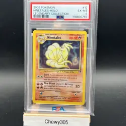 Ninetales 17/110 Legendary Collection Holo Pokemon PSA 6 - Image 1