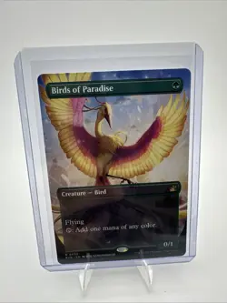 Birds of Paradise (Anime Borderless) Ravnica Remastered Regular - Image 1