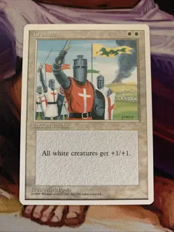 Crusade 4th Edition *Moderately Played* MtG - Image 1