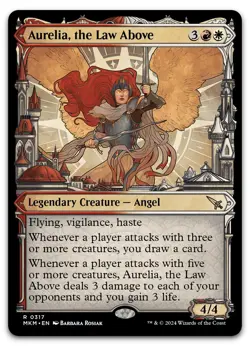 Aurelia, the Law Above (Showcase) (0317) #317 NM Murders Karlov Manor Magic MTG - Image 1
