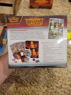 Obsidian Flames Pokemon Center ETB Elite Trainer Box Sealed B - Image 4
