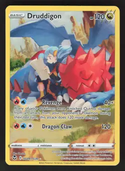 Druddigon TG09/TG30 Pokemon TCG Silver Tempest Trainer Gallery NM - Image 1