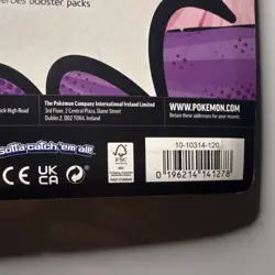 Pokemon Mega Evolution–Ascended Heroes Tech Sticker Collection Pack Charmander - Image 3