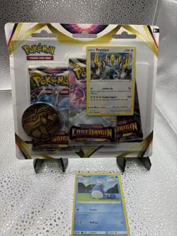 Pokemon TCG: Sword & Shield - Lost Origin Blister Pack - 3 Booster Packs #5 820650850608 - Image 1