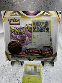 Pokemon TCG: Sword & Shield - Lost Origin Blister Pack - 3 Booster Packs #6 820650850608 - Image 1