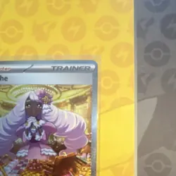 Jacinthe Trainer Pokemon 122/088 Secret Card - Mint - from pack to penny sleeve - Image 3