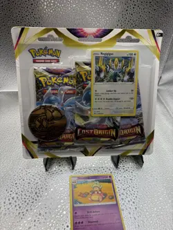 Pokemon TCG: Sword & Shield - Lost Origin Blister Pack - 3 Booster Packs #3 820650850608 - Image 1