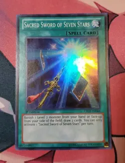 Yugioh Sacred Sword of Seven Stars LTGY-EN066 Super Rare 1st Edition - Image 1