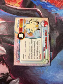 Pokemon Vintage Topps Meowth #52 Rare LP Blue Label English Non-Holo - Image 2