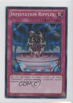 Infestation Ripples 1st Ed. YuGiOh Hidden Arsenal 6: Omega Xyz #HA06-EN029 - Image 1