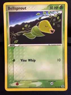 Pokemon EX FireRed & LeafGreen Bellsprout Common (53/112) NM/LP - Image 1