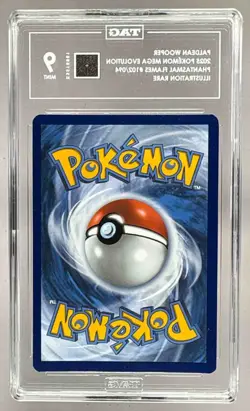 Paldean Wooper 2025 Pokemon Phantasmal Flames #102/094 Illustration Rare TAG 9 - Image 2
