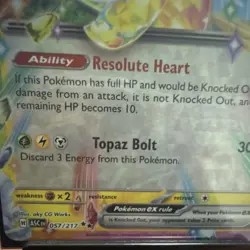 Pokemon Pikachu EX 057/191 Sv08: Surging Sparks Double Rare Holo EN 2026 - Image 3