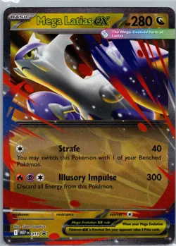 Mega Latias ex 011 ME: Mega Evolution Promo Pokemon TCG Promo NM - Image 1