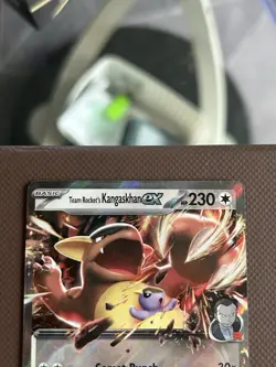 Team Rocket’s Kangaskhan ex 162/217 Double Rare Pokemon Ascended Heroes - Image 2