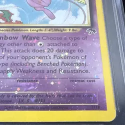 CGC 4 - Mew 2001 Southern Islands 1/18 Reverse Holo Pokemon Card - SWIRL 🌀 - Image 4