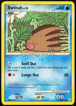 Swinub 123/146 Common Legends Awakened Pokemon Card - Image 1