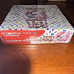 Pokemon TCG Scarlet & Violet 151 Japanese Booster Box, Sealed 20 Packs 4521329346038 - Image 5