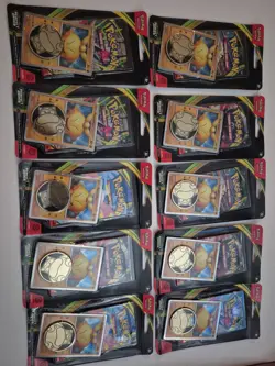 -Set of 10-Pokemon TCG: Mega Evolution -Perfect Order Checklane Blister Makuhita - Image 2