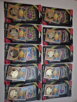 -Set of 10-Pokemon TCG: Mega Evolution -Perfect Order Checklane Blister Makuhita - Image 3