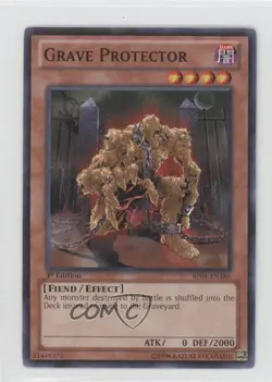 Grave Protector (Black Title) 1st Ed. Starfoil YuGiOh Battle Pack: Epic Dawn - Image 1