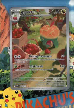 Pokemon TCG Appletun 211/191 Sv08: Surging Sparks Holo NM/M - Image 1