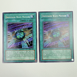 2x LOT Diffusion Wave-Motion MFC-107 Unlimited Secret Rare Holo - NM💎 - Image 1