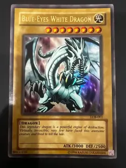 Blue-Eyes White Dragon LOB-001 The Legend of Blue Eyes White Dragon Unlimited - Image 1