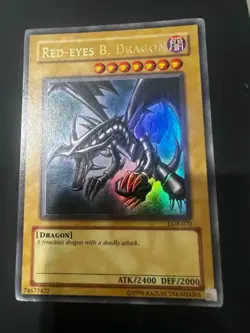 Red-Eyes B. Dragon LOB-070 The Legend of Blue Eyes White Dragon Unlimited - Image 1