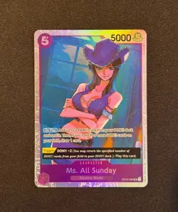 Ms. All Sunday OP04-064 One Piece Kingdoms of Intrigue SR NM English - Image 1