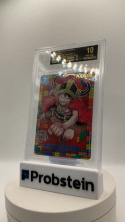 2025 One Piece Promos JPN P110 Monkey D. Luffy Premium Card BGS 10 BLACK LABEL - Image 2