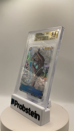 2025 One Piece The Best Premium Booster Vol.2 OP06119 Sanji Manga Art BGS 9.5 - Image 2